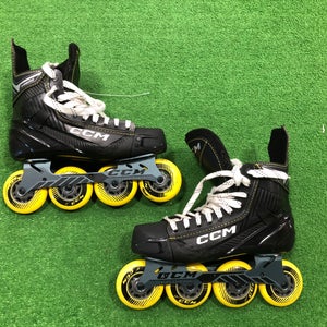 Senior CCM Super Tacks 9350R Inline Skates Regular Width Size 8.0 (Used)