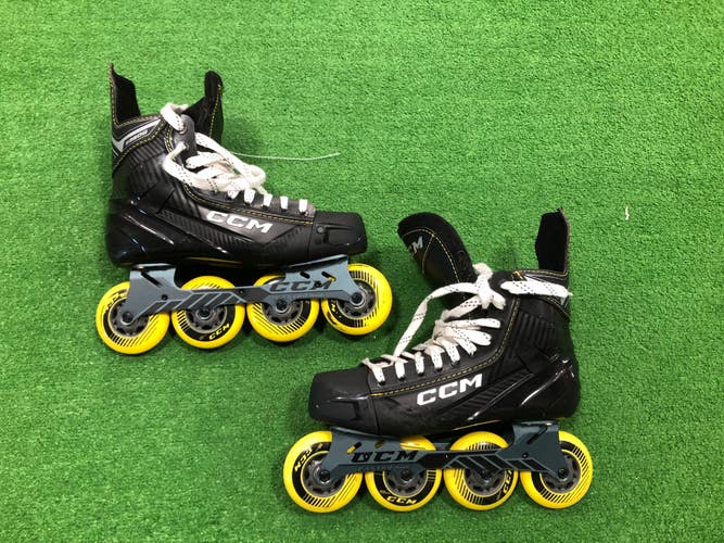 Senior CCM Super Tacks 9350R Inline Skates Regular Width Size 8.0 (Used)