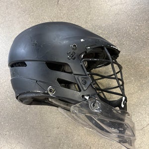 Black Adult Goalie Cascade Pro-7 Helmet | No Chin Strap (Used)