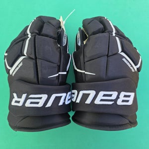 Black Senior Bauer Supreme 3S Pro Gloves 15" (Used)