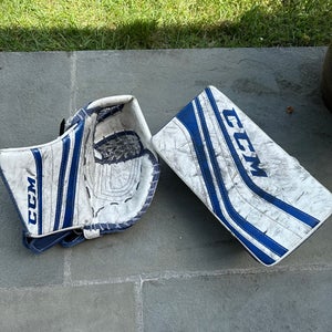 Regular Junior CCM Premier R1.5 Goalie Blocker/Glove Set (Used)