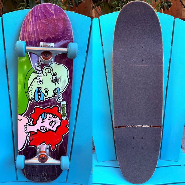 KROOKED SKATEBOARDS GONZALES TEAM KLASSIC CUSTOM COMPLETE SKATEBOARD 9.1”