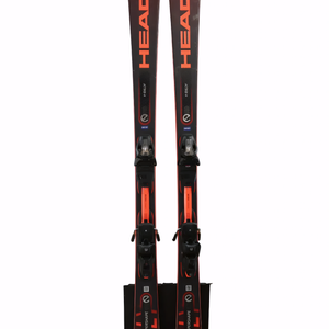 HEAD Supershape e-Rally Used 2025 Skis (163cm) with Head PRD 12 Bindings
