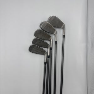 Men's Bazooka Left Hand Iron Set Regular Flex 5 Pieces Graphite Shaft (Used)
