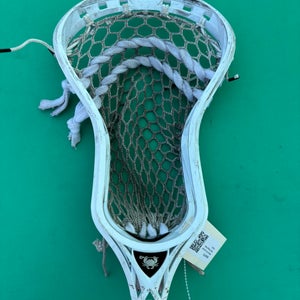White ECD Lacrosse Rebel Strung Head (Used)