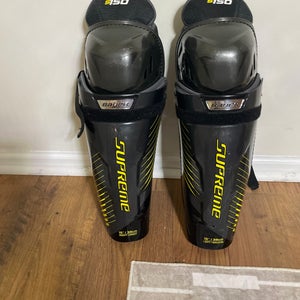 Senior Bauer Supreme 150 15" Shin Pads (New)