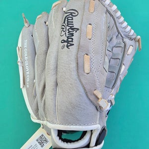 Gray Rawlings Highlight Series RH Infield Baseball Glove 12"