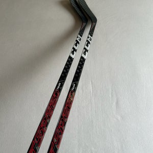 *2 Pack* of New Senior CCM JetSpeed Team Left Hand P80 85 Flex Pro Stock Hockey Sticks