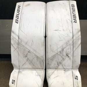 Small Senior Bauer Supreme S27 Goalie Leg Pads (Used)