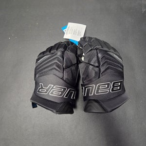 Bauer Vapor Flylite Gloves Intermediate 13" (New) all black