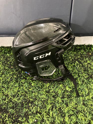 Used Black XS CCM Tacks 210 Helmet