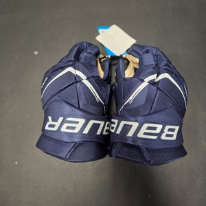 Bauer Vapor Flypro Gloves Senior 14" (New) navy/white