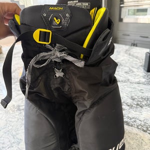Large Youth Bauer Mach Hockey Pants  (Used)