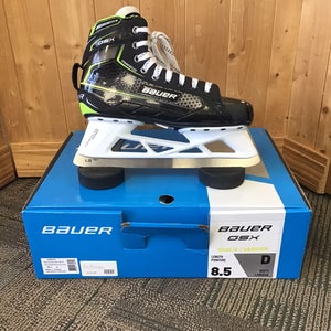 Bauer GSX Hockey Goalie Skates Regular Width 8.5 (New)