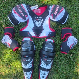 Junior Medium Bauer X:60 Starter Kit (Used)