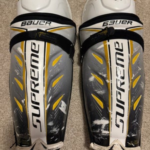 Senior Bauer Supreme TotalOne 14" Shin Pads  (Used)
