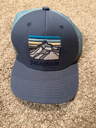 Blue Adult Unisex One Size Fits All Patagonia Hat (New)