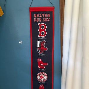 Red Sox Logo Evolution Banner