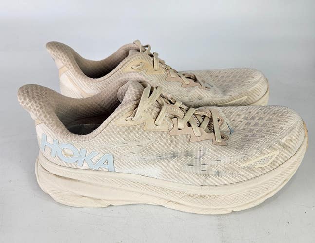 Hoka One Clifton 9 Shifting Sand Running Walking Shoes 1127895/SSEG Women's 10B