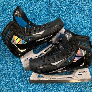 Senior True TF7 Hockey Goalie Skates Regular Width 7.5 (Used)