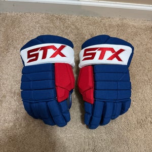 New STX HPR2 Pro Hockey Gloves (size 14") St. Louis Blues