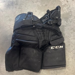 Black CCM Premier Hockey Goalie Pants (Used) | Intermediate Medium