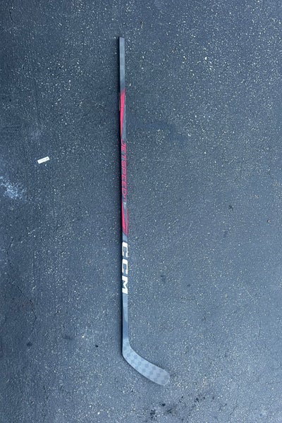 Senior CCM Jetspeed FT7 Pro Red Left Hand Hockey Stick P29 (New)