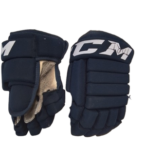 Used CCM BLUE Junior Gloves Navy Blue 11" 11769-S000028167