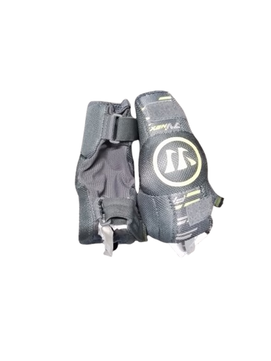 Used Warrior FATBOY NEXT Lacrosse Arm Pads/Guards Grey Youth 11769-S000028172