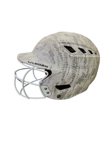 Boombah (Used) Large White Batting Helmet