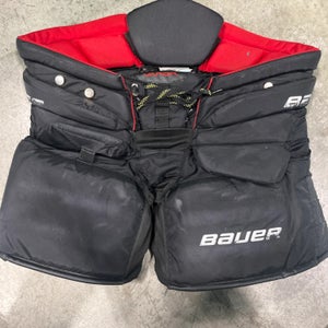 Black Bauer Vapor X2.9 Hockey Goalie Pants (Used) | Int Large