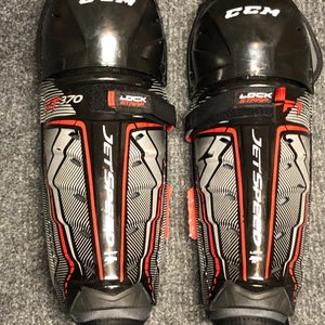 Senior CCM JetSpeed FT370 14" Shin Pads (Used)
