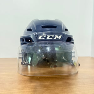 CCM Tacks 710 Medium Blue Navy  + Visor  #1007