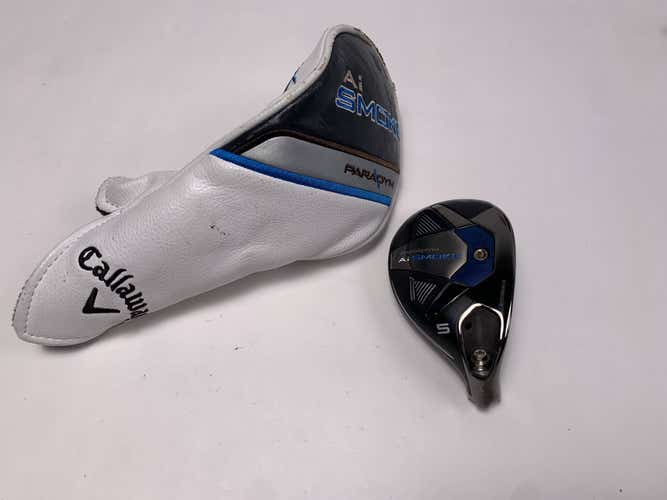 Callaway Paradym Ai Smoke 5 Hybrid 24* HEAD ONLY Mens RH W/HC