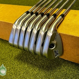 Used RH PXG 0317T 3X Forged Irons 4-PW 120g X100 X-Stiff Flex Steel Golf Set