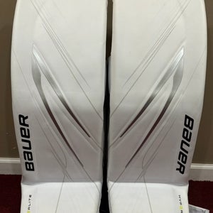 New Bauer Hyperlite 2 Leg Pads Size Large 35+ - Only $349 on gobauer.shop