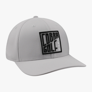 NEW Cobra Rise Gray/Black Adjustable Snapback Golf Hat/Cap