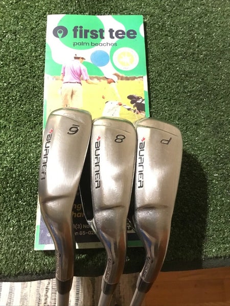 Taylormade Burner Superlaunch Irons Set (6i, 8i, PW) Club Masters A-12 Graphite