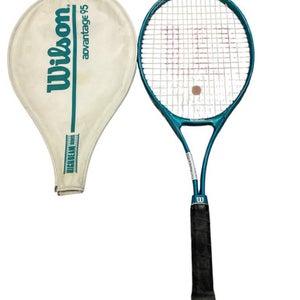 Used Wilson ADVANTAGE 95 HIGH BEAM Womens Tennis Racquet Teal Unknown 11884-S000047765