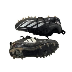 Used Adidas Jr FB Cleats Black Junior 03.5 11479-S000397295