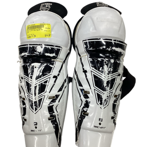 Used CCM LTP Junior Shin Guards White 11" 11613-S000162825
