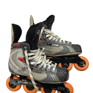 Used Bauer Roller Hockey Skates Grey Senior 6 11613-S000162799