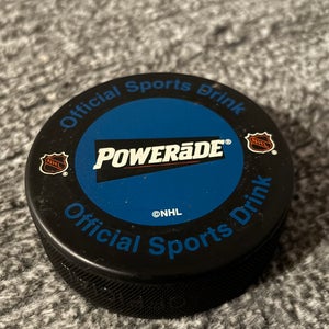 NHL Powerade Officially Licensed Hockey Puck Vintage New