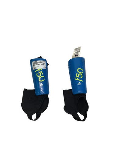 Used Adams Soccer Shin Guards Youth Royal Blue MD 11347-S000250102