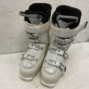 Used Fischer MY CRUZAR 80 Womens DH Ski Boot White 245 MP - M06.5 - W07.5 11855-S000187088