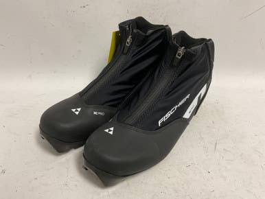 Used Fischer XC PRO Mens NNN XC Ski Boots Black M 10.5 11855-S000187050