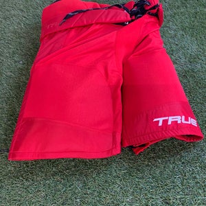 Red Junior XL True Catalyst 7x4 Hockey Pants (New)