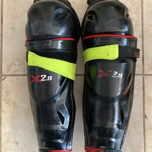 Senior Bauer Vapor X2.9 Shin Pads 14" (Used)
