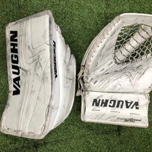 Junior Vaughn Pro V Elite Goalie Glove & Blocker Full Right (Used)