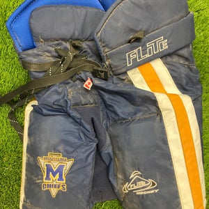 Blue Junior Small Flite Hockey Pants | Mississauga Chiefs